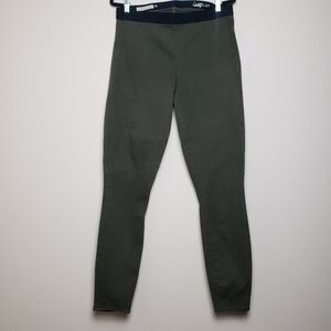 GAP Resolution Pull On Olive Jean Leggings